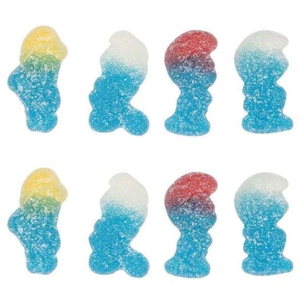 Haribo schtroumpfs pik