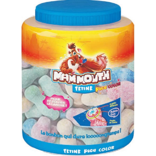 ZEB CANDY Mammouth tétine pica color